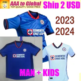 2023 2024 Cruz Azul Soccer Jerseys 23 24 CDSyC mexico League BACA RODRIGUEZ Home Away third Football Shirts LIGA MX camisetas de futbol Jersey mand and kids