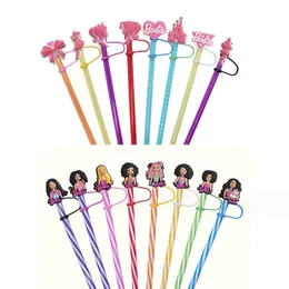 Customizable Reusable Silicone Straw Toppers With Charms For Tumblers  Wholesale Halloween Silicone Dust Plug 7 8mm From Sublimation_topsale,  $0.26