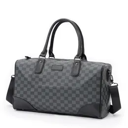 Duffle Bag Classic 45 50 55 Travel Bagage Handväska läder Crossbody Totes axelväskor Mense Womens Handbags2653