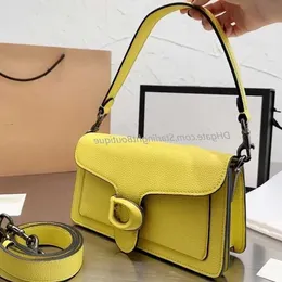2023 Lüks El çantası Tasarımcı Moda Çantası Tabby Kadın Çanta Koltuk Altyapı için Torba Orijinal Deri Kız Çanta Cüzdan Mektupları Sacoche Borse Lady Bolso Cro