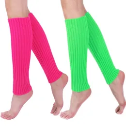 Gevşek Çorap Çorap Taytlar Boot mantarlar Şeker Renk Kış Bacak Isıtıcıları Düğümlü Kadın Kızlar Moda