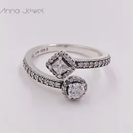 charm jewelry making wedding boho style engagement promise Abstract Elegance Pandora Rings for women men finger ring sets birt254c