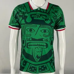 2010 2014 MEXICOS retro soccer jerseys BLANCO 11 Hernandez 15 VINTAGE uniforms Football shirt camiseta maillots kit uniform de foot shirts 1998