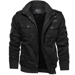 Men's Jackets Men Winter Cargo Thicker Warm Down Balck Casual Coats High Quality Male Multipocket 6XL 230919