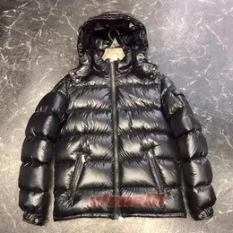 Puffer płaszcz z kapturem parkas mężczyźni kobiety wiatraka płaszcza zimowa kurtka gęsta kurtki męskie kurtka azjatycka rozmiar męski 3445