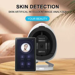 Visia High Pixel 3D AI Intelligent Colorful Face Skin Scanner Skin Analyzer Machine Detect Skin Type Acne Pigmentation Salon Basic Tool Analysis Equipment