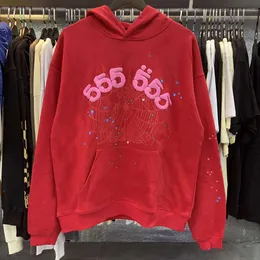 Tasarımcı Moda Giyim Lüks Erkekler Sweatshirts Meichhao SP5der 555555 Yıldız Melek Numarası Gevşek Sıradan Saf Pamuk Hoodie Sweater Erkekler ve Kadınlar İçin