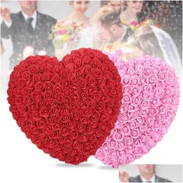 Bomboniera Pe Rose Love Heart Regalo adorabile San Valentino Decorazioni di compleanno Fidanzata Giocattolo Simated Drop Delivery Home Garden Festiv Dhvng