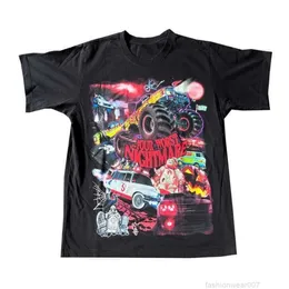Projektantka odzieży moda hip-hop tee tshirts casper masi halloween T-shirt Monster Truck Ghost Hunting Squad
