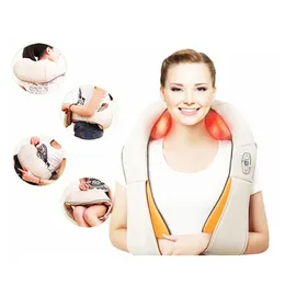 Massaging Neck Pillowws Multifunction Infrared Body Health Care Equipment Car Home Acupuncture Kneading Neck Shoulder Cellulite Massager 230918