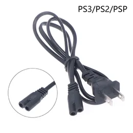 US EU Plug 2-prong Universal AC Wall Power Cable Cord Adapter Lead for XBOX PS1 PS2 PS3 Slim PS4 SEGA PSP