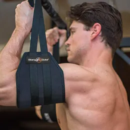 Sprzęt treningowy Ab Sling Paski 1 para Wyściełana Domowa siłownia Ćwicz Ab Slings do wiszących nóg podwyżki fitness Sprzęt treningowy Pasek treningowy 2309919