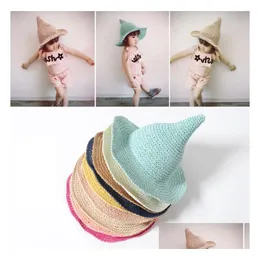 uni children st Hats Soft Sun Hat Creative Caped Cap Bucket Beach Wide Brim Panama Caps Drop Drop