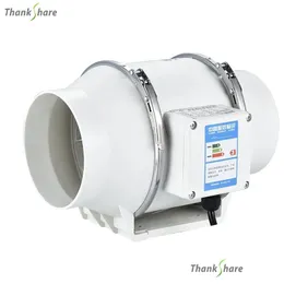 Comprar Extractor de aire de 45W y 220V para el hogar, tubo en línea  silencioso, ventilador de conducto para baño, Extractor de ventilación de 4  , cocina, limpieza de aire de pared