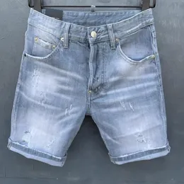 2021 итальянские, европейские и американские модные мужские повседневные джинсовые шорты, высококачественная стирка, качество ручного шлифования optimiza274D