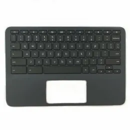 Hot Sale Laptop Palmrest Top Cover Keyboard for HP Chromebook 11A G6 EE L92224-001 L52192-001