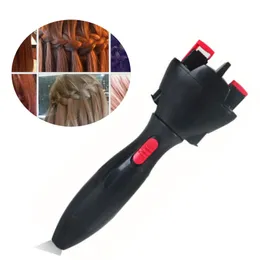Złącza Elektryczne włosy Braider Automatyczne skręcanie urządzenia do szturmowania maszyna Plejanie fryzury DIY Magic Styling Tool 230918
