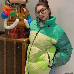 Senv Mens Down Parkas 2023 New Kaws Co Branded 96 Coat Winter Warm 700 Peng and Women's Hooded