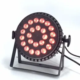 LED Par 24x18W RGBWA Ultraviolett 6in1 LED für professionelles Bühnen-Moving-Head-Licht RGBW 4in1-Beleuchtung Bühnenunschärfe-Scheinwerfer 12 LL