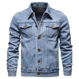 Designer Mens Denim Jacket coat Luxury Brand Men Outwear Autumn Windbreaker Blue Casual Bomber Jackets Coat Fashion Jeans Coat Size 5XL Men s Clothing