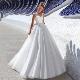 A Lite Lace Seques Wedding Guest Dress Sheer Neck Court Train Train Dress For Bride Bride Wedding Bridal Bridal