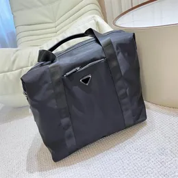 5A qualité nylon designer sacs de voyage saffiano fourre-tout luxe sac à bagages lettres doublure unisexe sport fitness bowling sac de sport Sho2375
