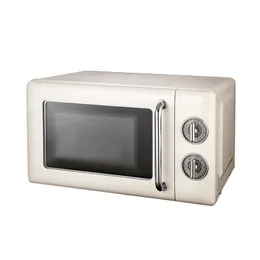 Forno de microondas doméstico pequeno mini plataforma giratória retro luz onda fogão micro-caldeira de alto valor nova multi-função para cozinha