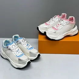 Kvinnor kör 55 sneakers designer casual skor lyx läder plattform sporttränare svart rosa blå löpskor 36-41