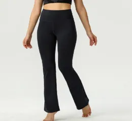 Yoga Kıyafetleri Flare Pants Taytlar Sport Kadın Fitness Stranty Naylon Hizalama Yüksek Bel Sıkı Egzersiz Spor Salonu Sportwear6103020