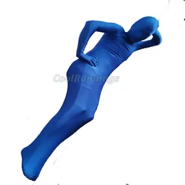 Catsuit Costumes Sexy Adult Fancy Dress Unisex Zentai Suit Full Bodysuit Tights Separated Hands Costume Mummy Bag Spandex Bodybag Stage Props