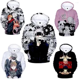 Men's Hoodies Jujutsu Kaisen 3D Hoodie Sweatshirts Anime Gojo Itadori Satoru Yuji Fushiguro Megumi Cosplay Men Coat Outfit