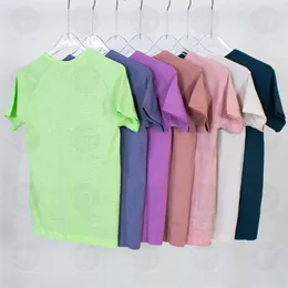اليوغا بسرعة التكنولوجيا 2 0 أحدث القمصان النسائية ارتداء السيدات الرياضة تي القمصان القميص القميص رطوبة الفتل متماسكة عالية مرنة 213g