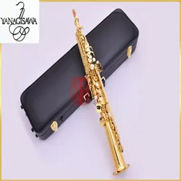 Sopran-Saxophon Japan Yanagisawa S991 Hochwertiges gerades B-Saxophon-Musical mit Koffer 8501187