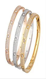 Bracciale con ciondoli per donna uomo polsino personalizzato braccialetto argento oro rosa acciaio al titanio designer di gioielli cacciavite a vite diamante3858432