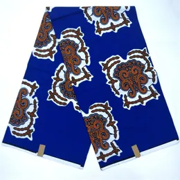 royal blue african ankara fabric new arrival african wax print fabric 2019 exclusive 100% cotton african fabric for dress SP064303F