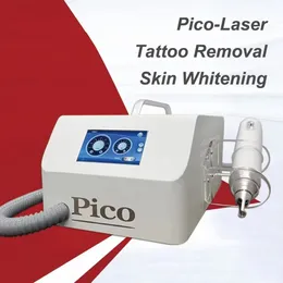 Nova chegada portátil remoção de tatuagem nd yag boneca preta clareamento da pele pico laser picosegundo máquina de remoção de tatuagem a laser picolaser