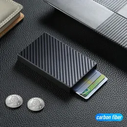 حاملي البطاقات RFID مضاد للسرقة مربع الألومنيوم مربع مقطع مقطع سبيكة عملة محمولة متعددة الوظائف