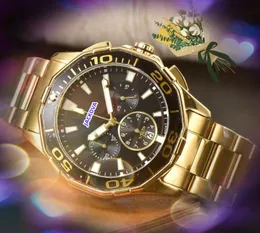 Crime Premium Montre entièrement fonctionnelle pour homme, chronomètre, mouvement à quartz japonais, horloge, cadran noir et vert, bracelet en acier inoxydable, grandes montres lumineuses d'affaires décontractées