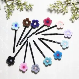 Hair Accessories 20 Lady Girls Kids Women Little Plum Cute Children Clips Bridal Hairpins Headwear