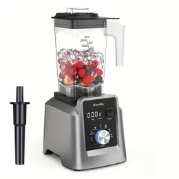 BioloMix 67.63oz Commercial Blender - Digital, BPA-Free, Automatic Program, Professional Mixer For Juicing, Food Processing, Ice Crushing, And Smoothie Making