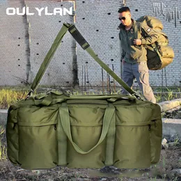Backpack Super Capacity 100L Military Tactical Luggage Bag Waterproof Large Shoulder Travel Bags Backpack Outdoor Camping Tent Bag 230920