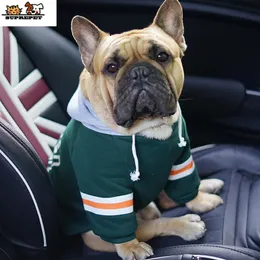 Köpek Giyim Suprepet Pet Dog Giysileri Köpek Grand Hoodie Fransız Bulldog sevimli Fransız Bulldog Giysileri Köpek Küçük Köpek için Hoodie Köpek Kıyafetleri 230919