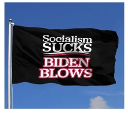 Socialism Sucks Biden Blows 3x5 Ft Flag Outdoor Flag House Banner Premium Flag with Brass Grommets1145063