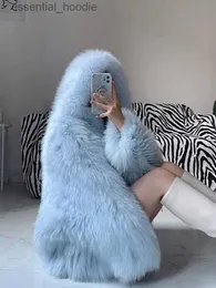 DHgate.com:Womens Winter Faux Fur Coat, Shaggy Hairy Thick