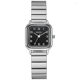 Armbanduhren Ankunft Mode Lässig Splitter Frauen Uhren Top Qualität Voll Edelstahl Quarzuhr Reloj De Dama Uhren