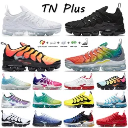 tn plus running shoes vapores max Fuchsia Rainbow Pink Spell University Blue Red triple white black Shark Hyper Violet womens mens trainers outdoor sports sneakers