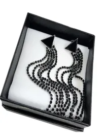 9 stili fascino stud classico triangolo distintivo borchie designer moda cristallo orecchino donne partito orecchini lunghi5061468