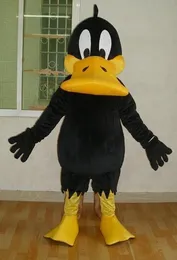 Mascot doll costume Make EVA Material Helmet Daffy Duck Mascot Costumes Cartoon Apparel Birthday party Masquerade