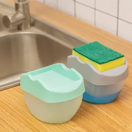 Pompa per scatola da cucina per dispenser di sapone liquido con contenitore per la pulizia Strumento per organizer per pressa manuale Cocina