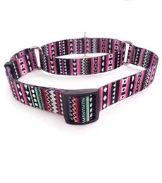 Böhmische Hundehalsbänder im britischen Stil, bequem, bunt, verstellbar, Martingalhalsband, lichtbeständig, Sublimationsdruck, Designer B3457496